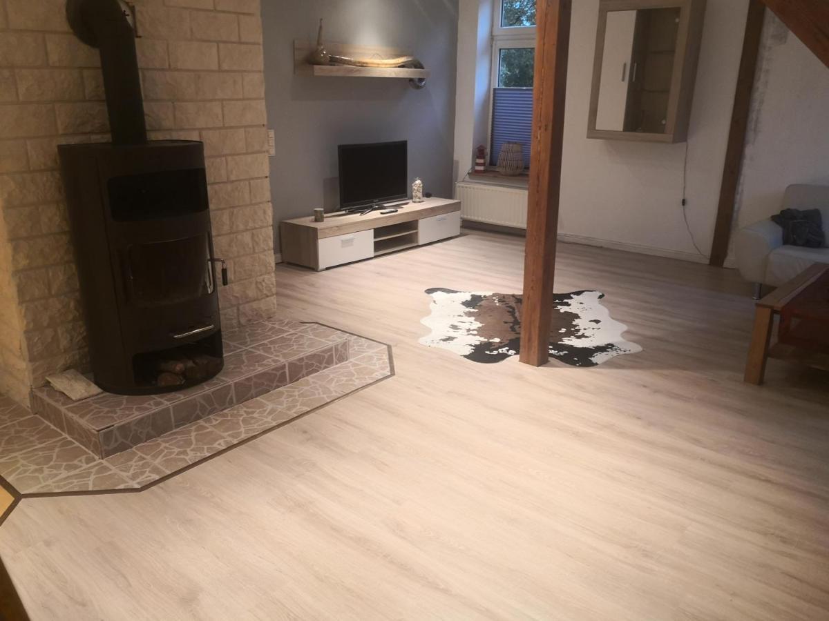 Fewo An Der Eider / Holiday Apartment On The Eider Sankt Annen Bagian luar foto